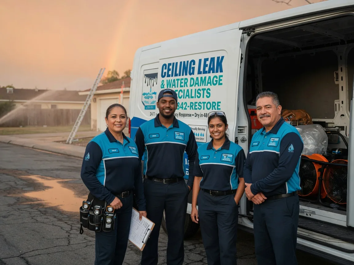 Ceiling Leak Cleanup company in Woodstock, OH